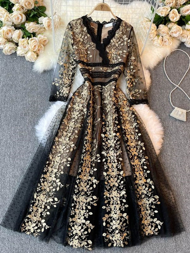 Drune | Glaub an alles Midi Kleid