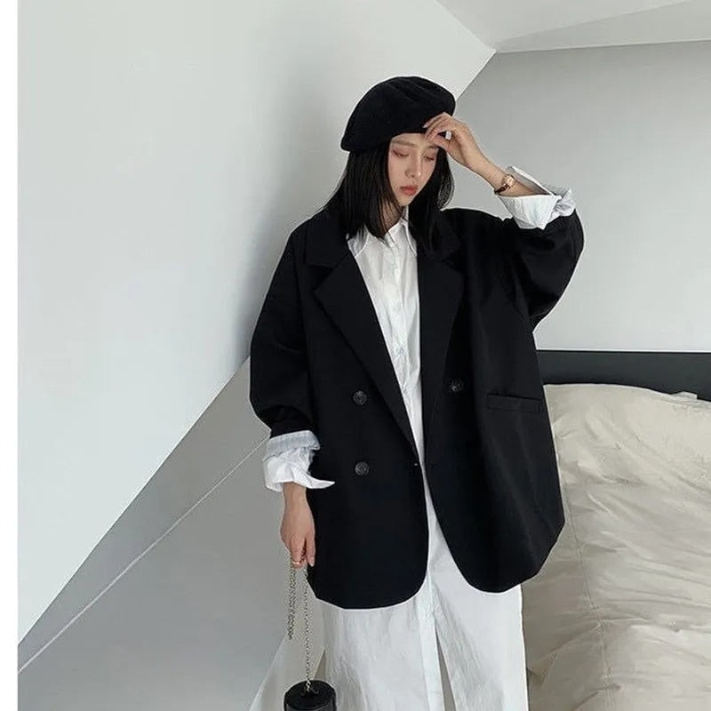 Drune Eleganz: Vielfarbige Oversize-Blazer für Stil und Komfort