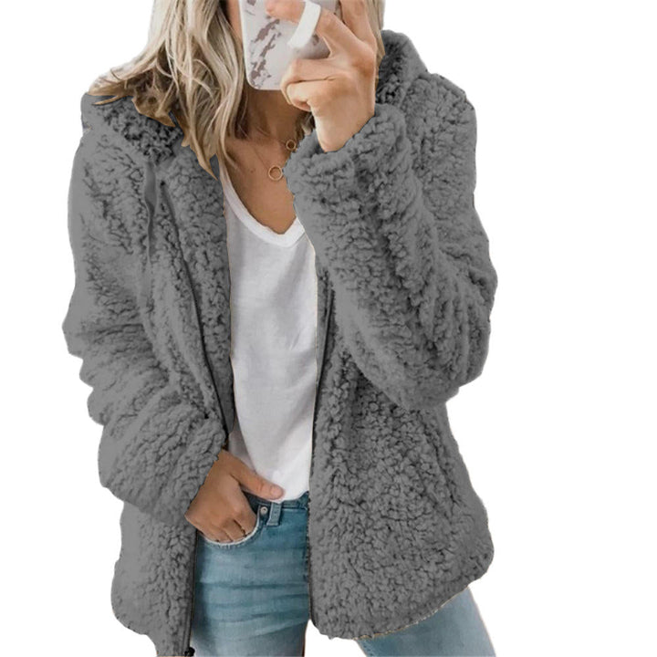 Drune | Teddy Fleecejacke Damen Lang