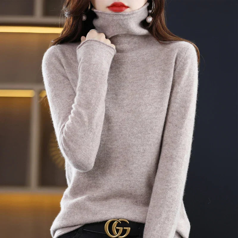 Drune | Pullover aus Woll mit Rollkragen