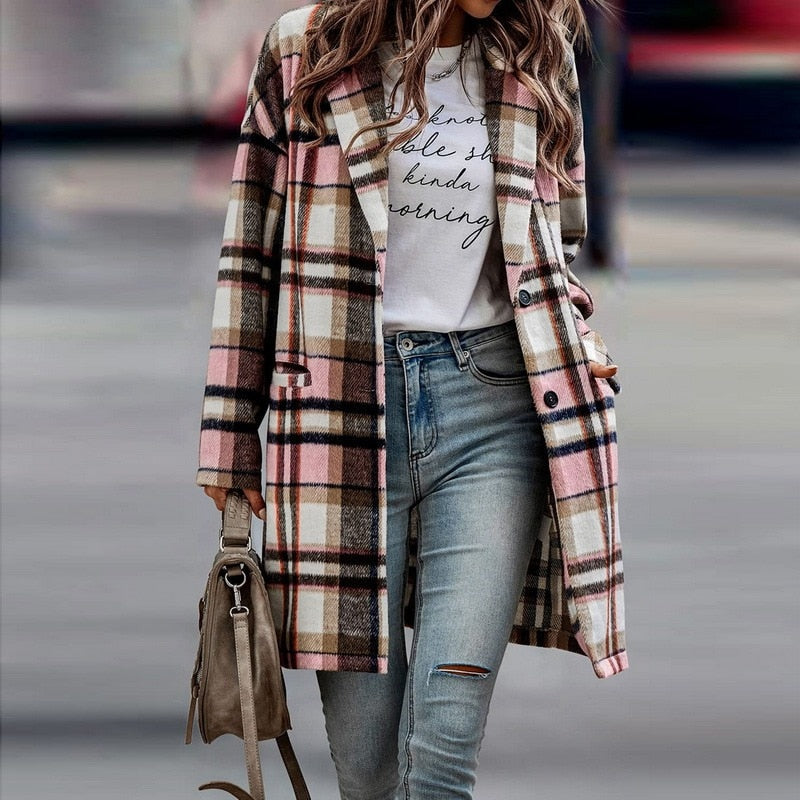Drune | Karierte Jacke für Frauen