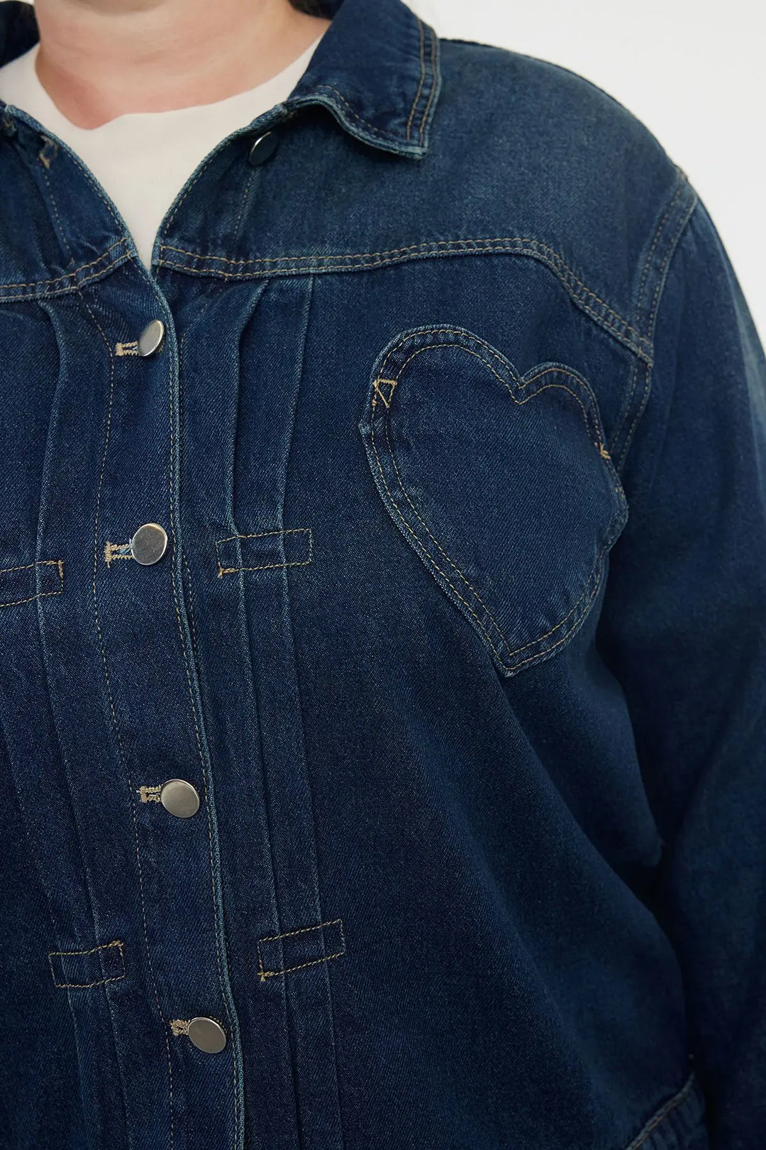 Drune | Elegante Denim-Bluse