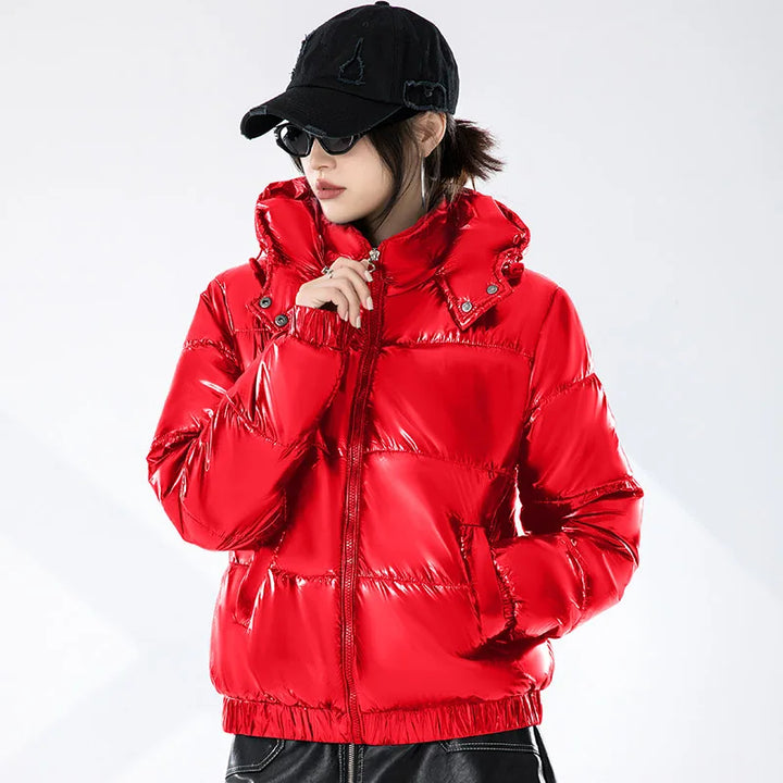 Drune | Leichte Winterjacke mit Kapuze für Frauen