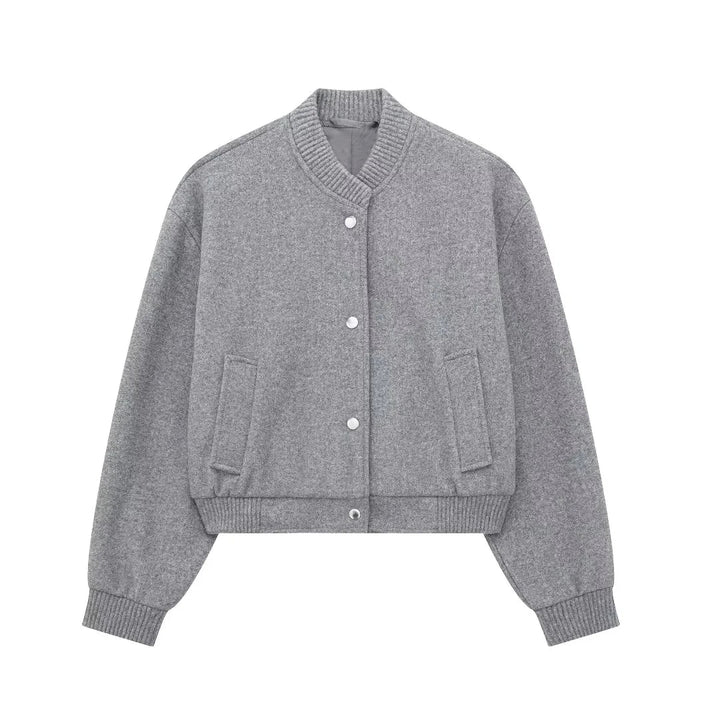 Drune | Stilvolles Cropped Bomberjacke