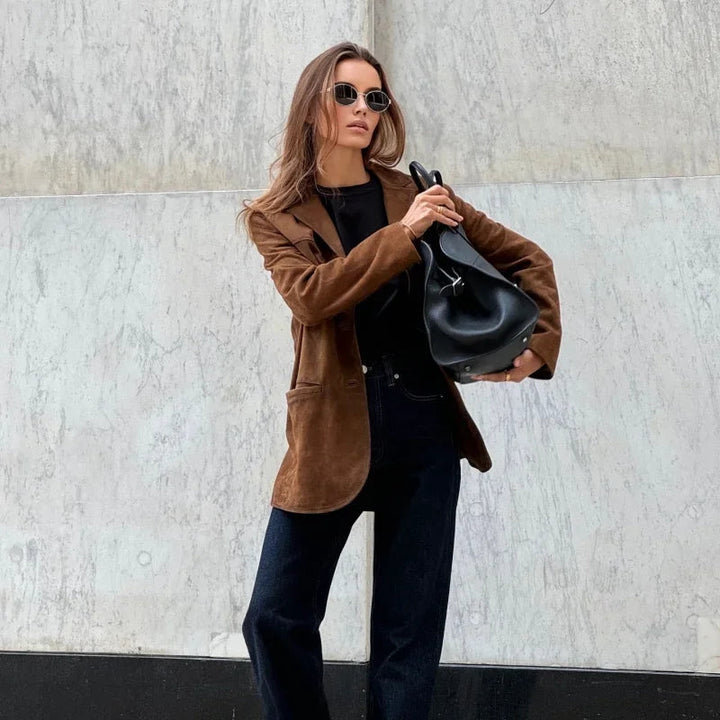 Drune | Wildlederjacke für Frauen