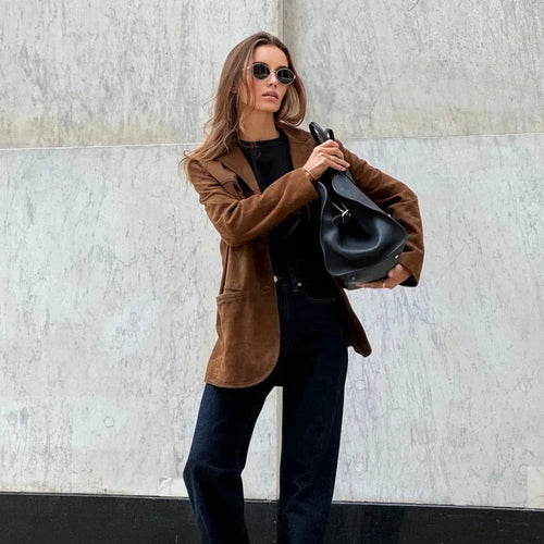 Drune | Wildlederjacke für Frauen