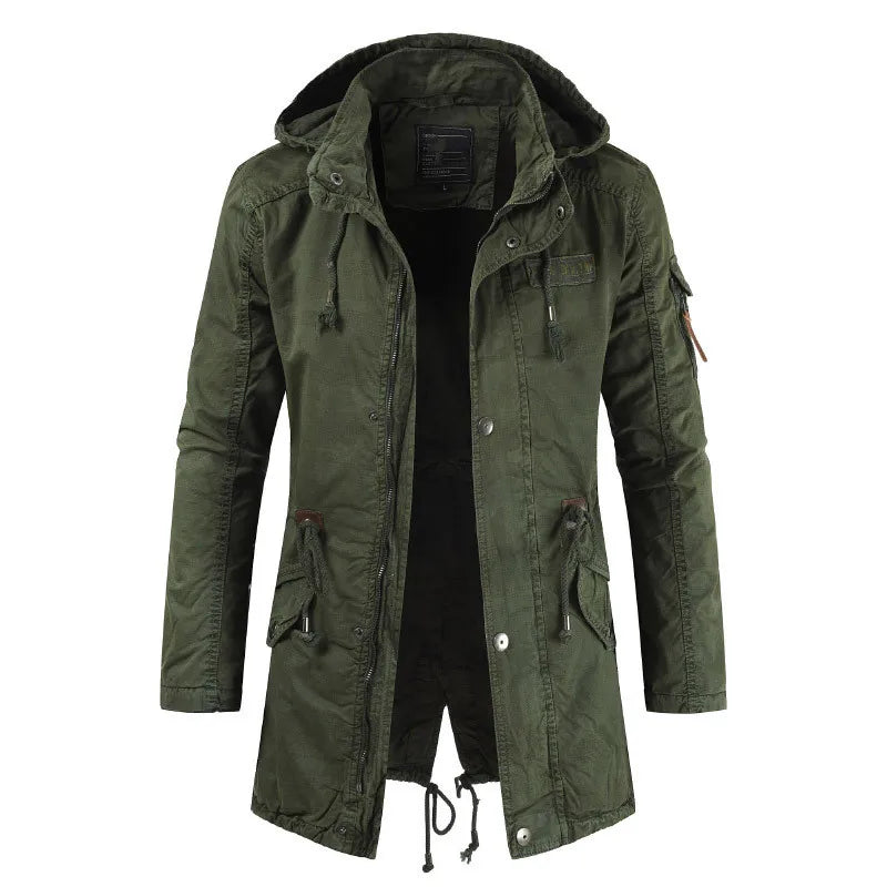 Drune | Herren-Winterjacke, mit Kapuze & isolierend