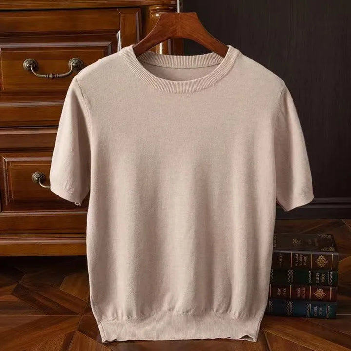 Drune | Kaschmir Kurzarm T-Shirt