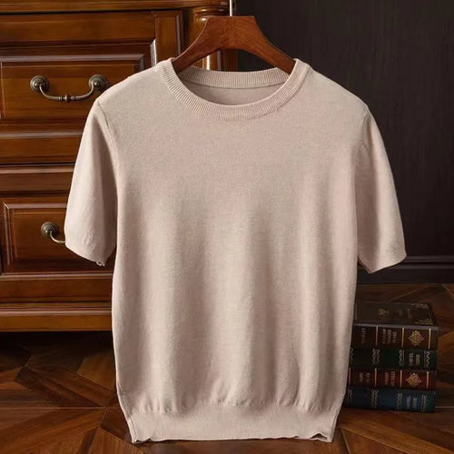 Drune | Kaschmir Kurzarm T-Shirt