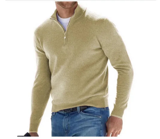 Drune | Herren Woll Pyjama Mit V-Ausschnitt Und Langen Ärmeln