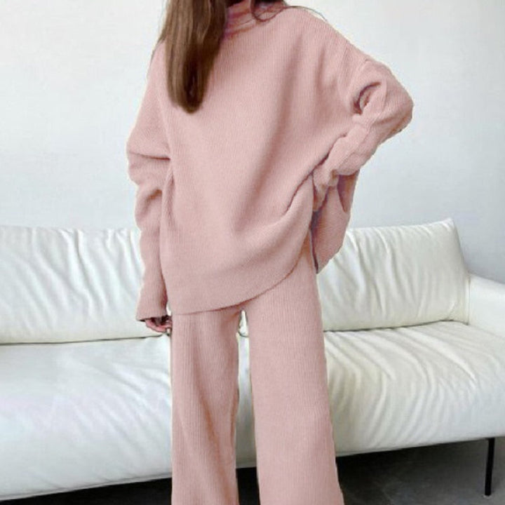 Drune | teilige gestrickte Loungewear-Set - stilvolle Damen-Hausmode