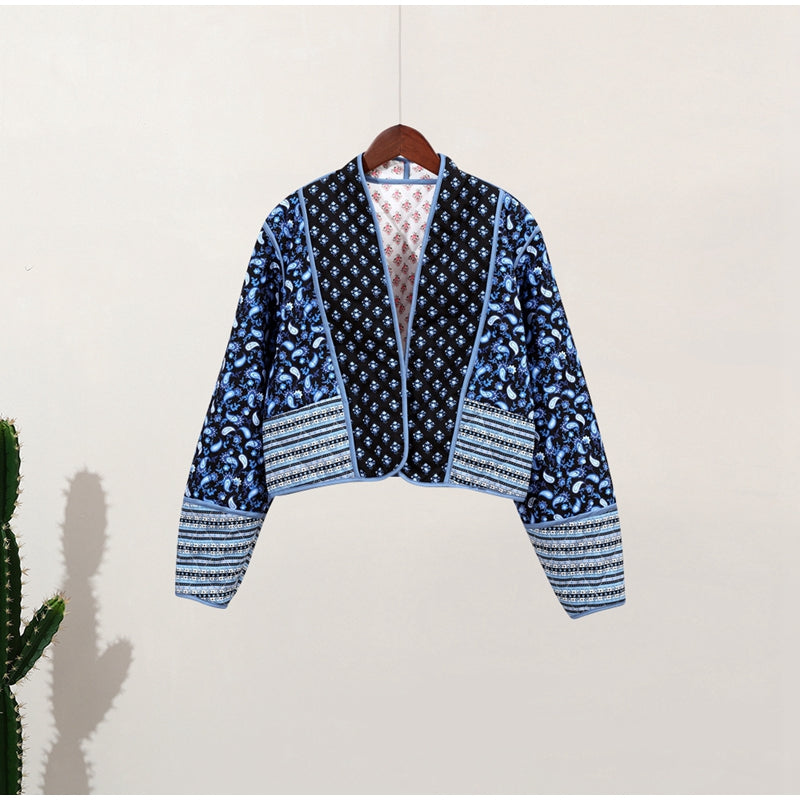 Drune | Damenjacke mit Blumenmuster