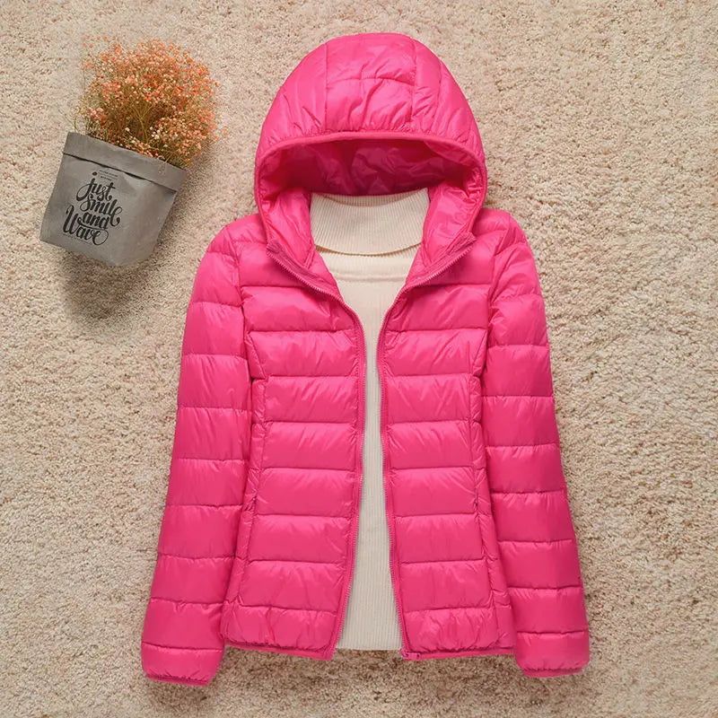 Drune | Winterjacke Mit Reißverschluss Und Kapuze Und Langen Ärmeln - Winter