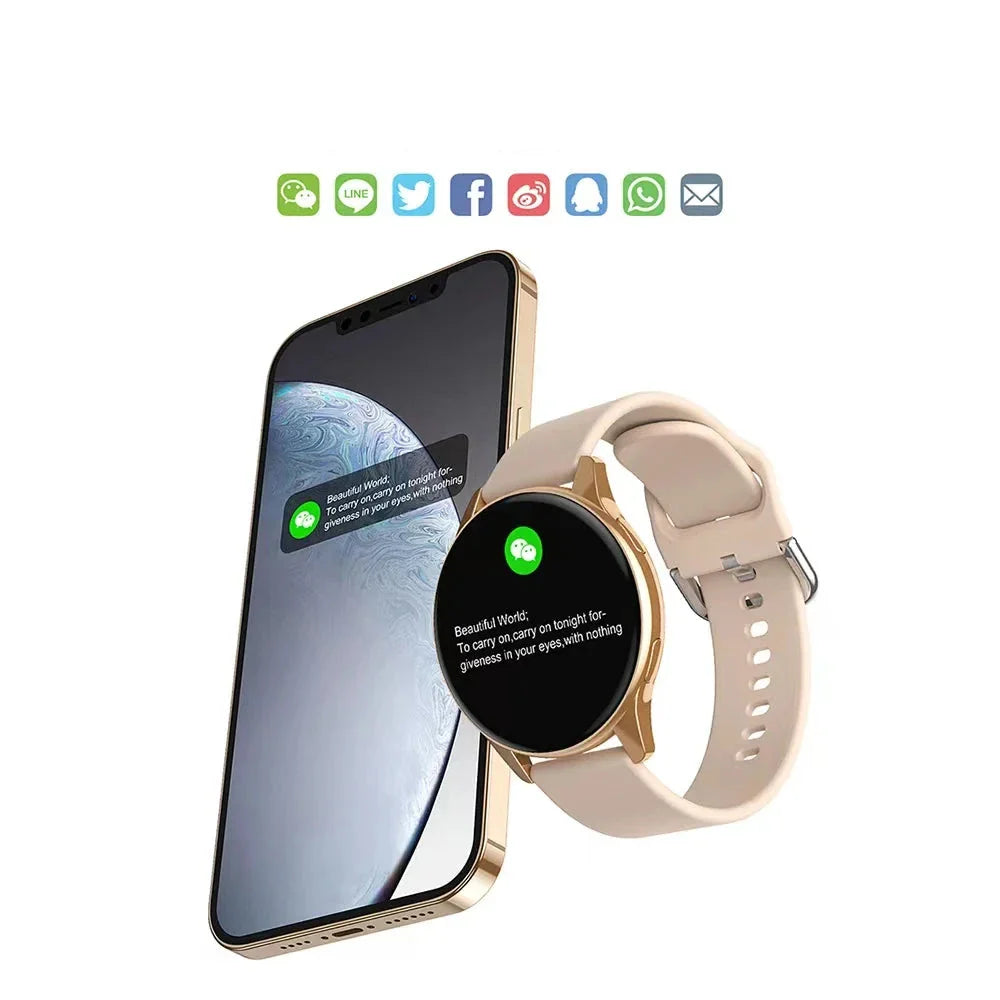 Drune | Active 2 Damen Bluetooth Smartwatch Mit Herzfrequenz Und Blutdruckmonitor