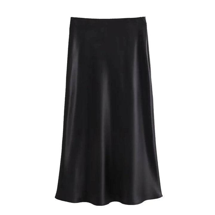 Drune | Satin Maxirock Für Damen