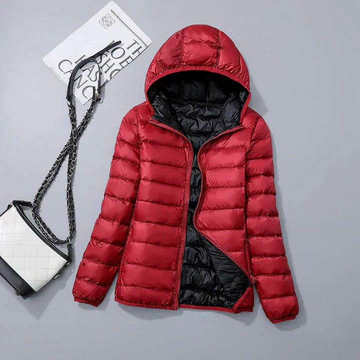 Drune | Kapuzen Daunenjacke Spezielle Winter