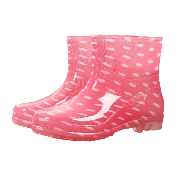 Drune | Gummistiefel Wasserdicht mittelhoch Bedruckt Slip on Grip Sohle