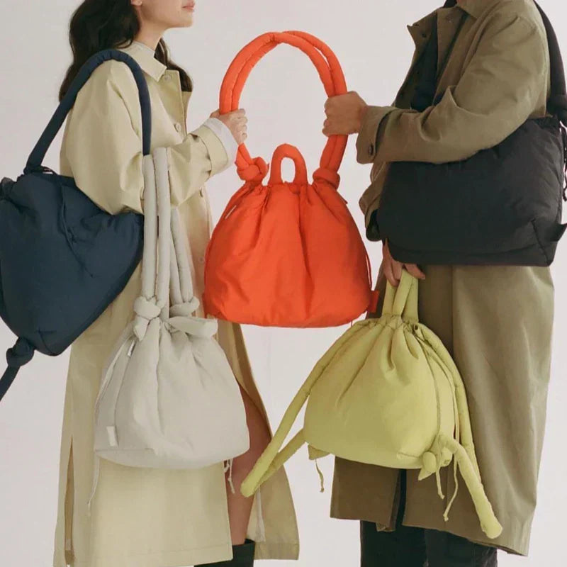 Drune | Elegante Handtasche Schwarz