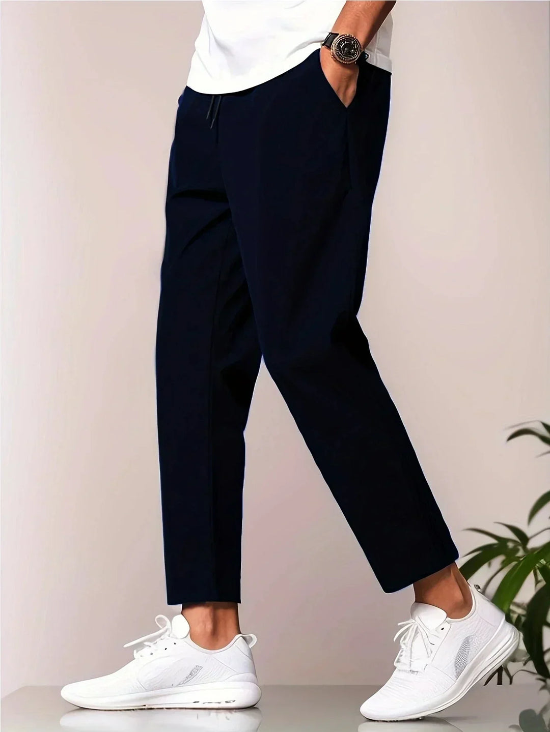 Drune | Verkürzte Freizeit Hose für Herren Eng & Vielseitig