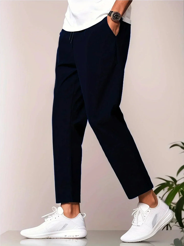 Drune | Verkürzte Freizeit Hose für Herren Eng & Vielseitig