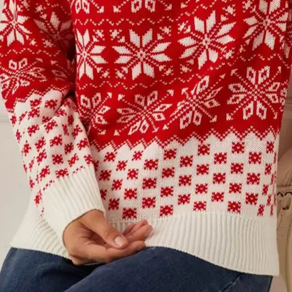 Drune | Modischer Weihnachtspulli für Damen