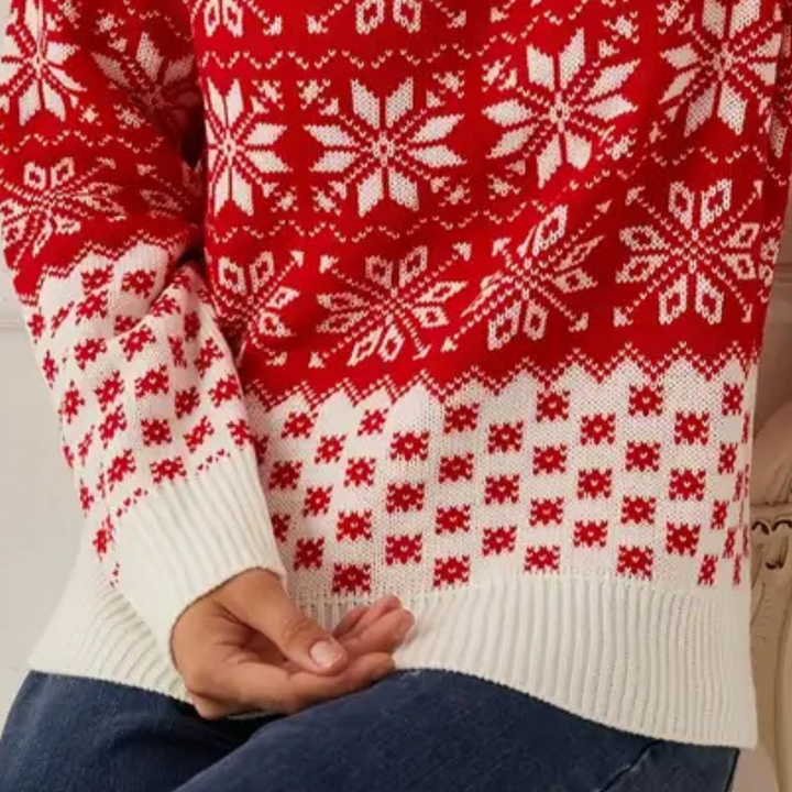 Drune | Modischer Weihnachtspulli für Damen