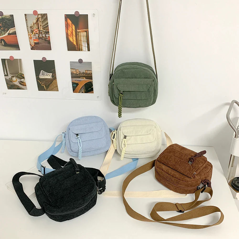 Drune | Kompakte Cord Tasche Mit Elegantem Design