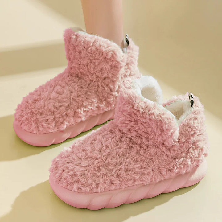 Drune - Hausschuhe für Damen - Baumwolle, warm, für Herbst und Winter