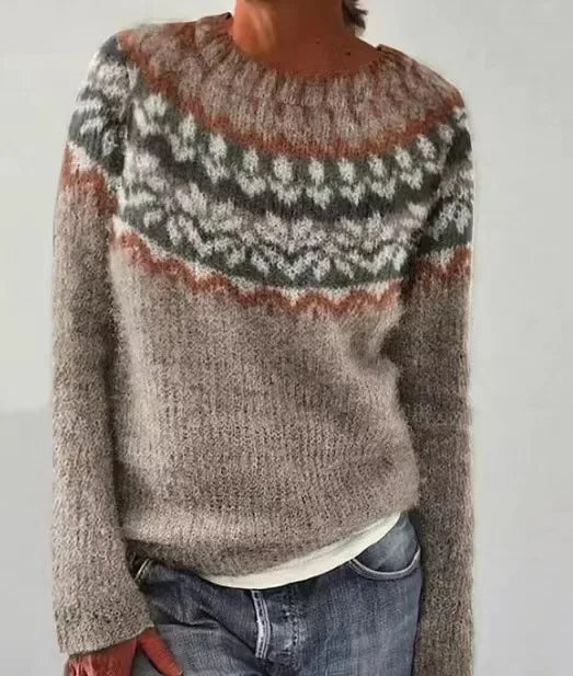 Drune | Clair Strickpulli Herbst Mit Mustern