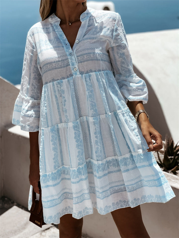 Drune | Boho Tunika Kleid mit Schichten Millana