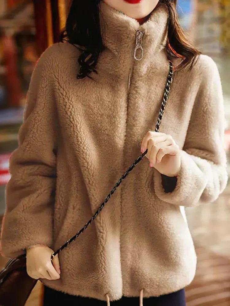 Drune | Wende-Steppjacke mit Rollkragen für Damen