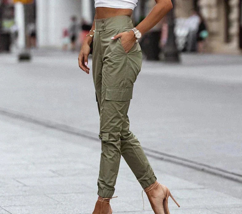 Drune |  Cargohose - Schick - Vielseitigs Design - Alltagstauglich für Damen