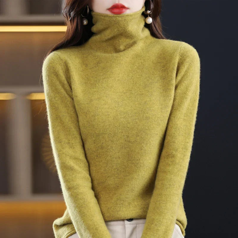Drune | Pullover aus Woll mit Rollkragen