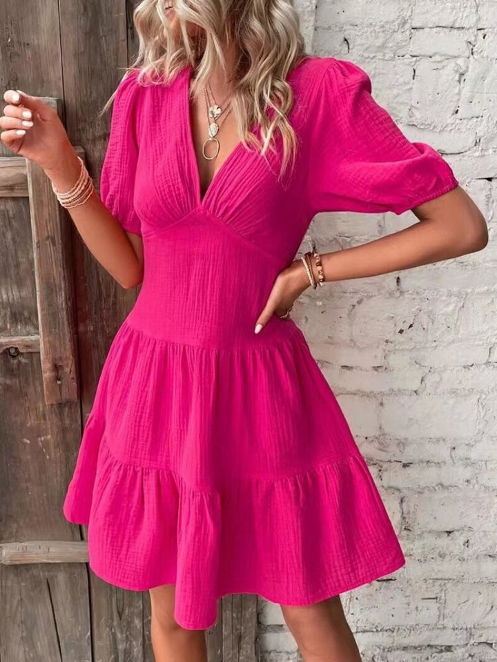 Drune - Lässiges Kleid mit Rüschen
