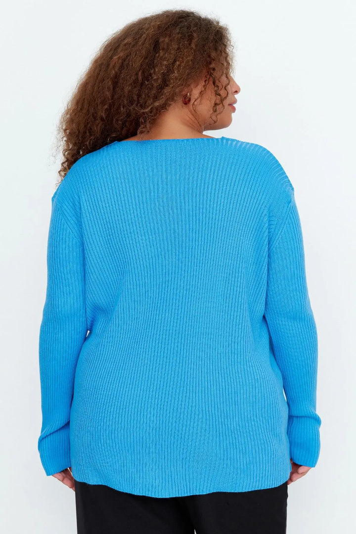 Drune | Lässig Pullover Übergröße