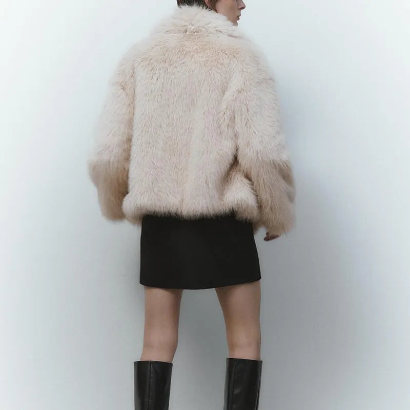 Drune | Stilvolle Kunstpelzjacke für Damen