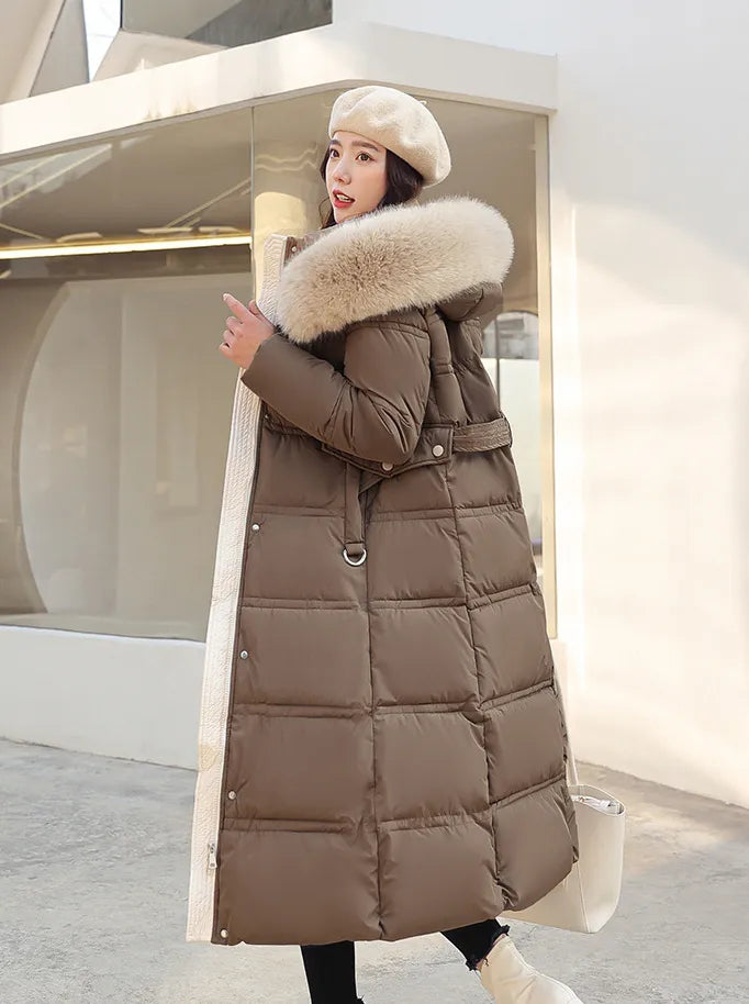 Drune | Damen Warm & Elegant Winddichtes Design Stricktextur