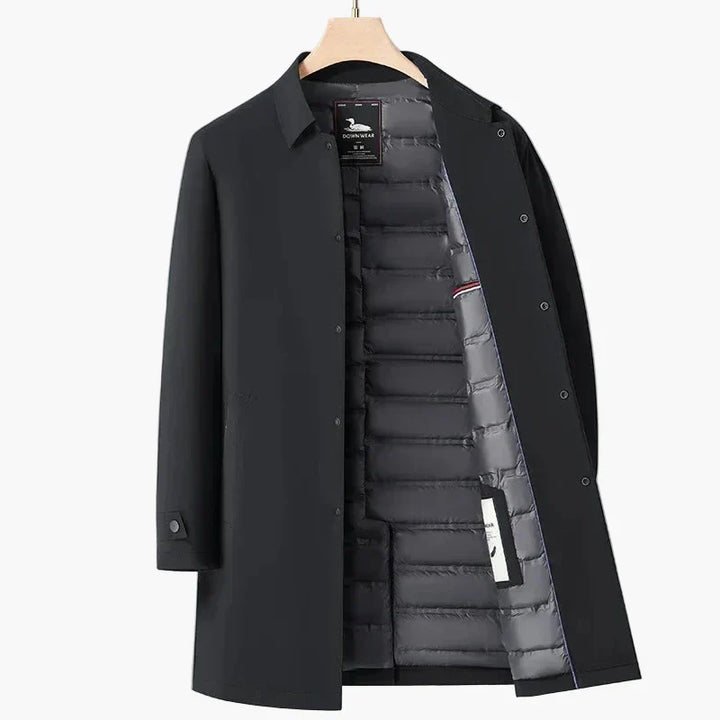 Drune | Übergangsjacke mit Steppfutter - Eleganter Business Mantel für Alltag und Büro