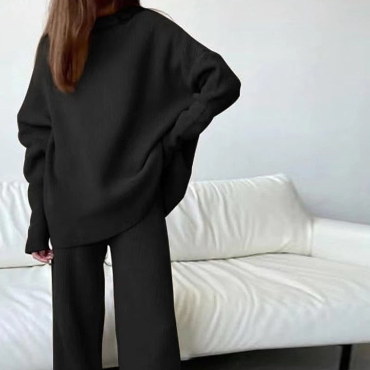Drune | teilige gestrickte Loungewear-Set - stilvolle Damen-Hausmode