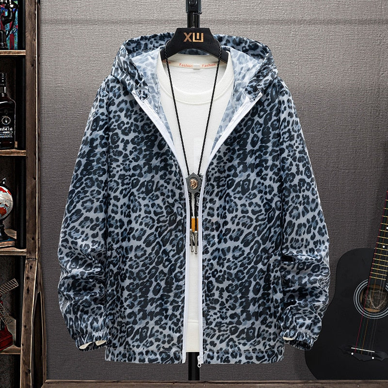 Drune | Jacke mit Leopardenmuster