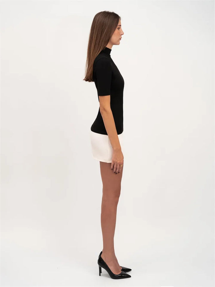 Drune | Lässig Patchwork Mini Kleid