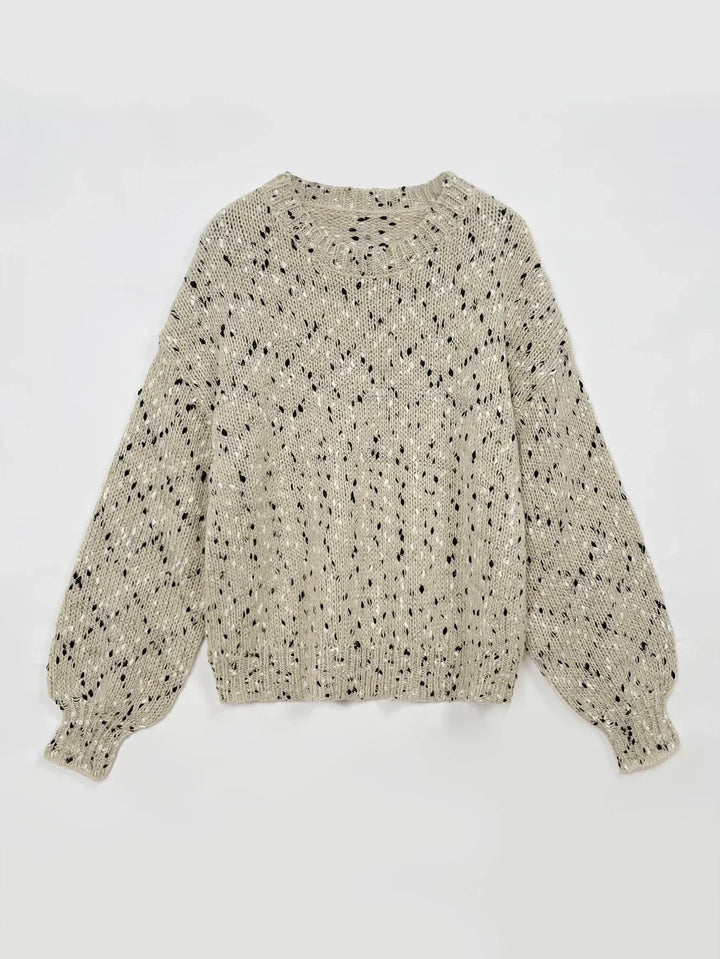 Drune | Bequemer Strickpulli mit Rundhalsausschnitt