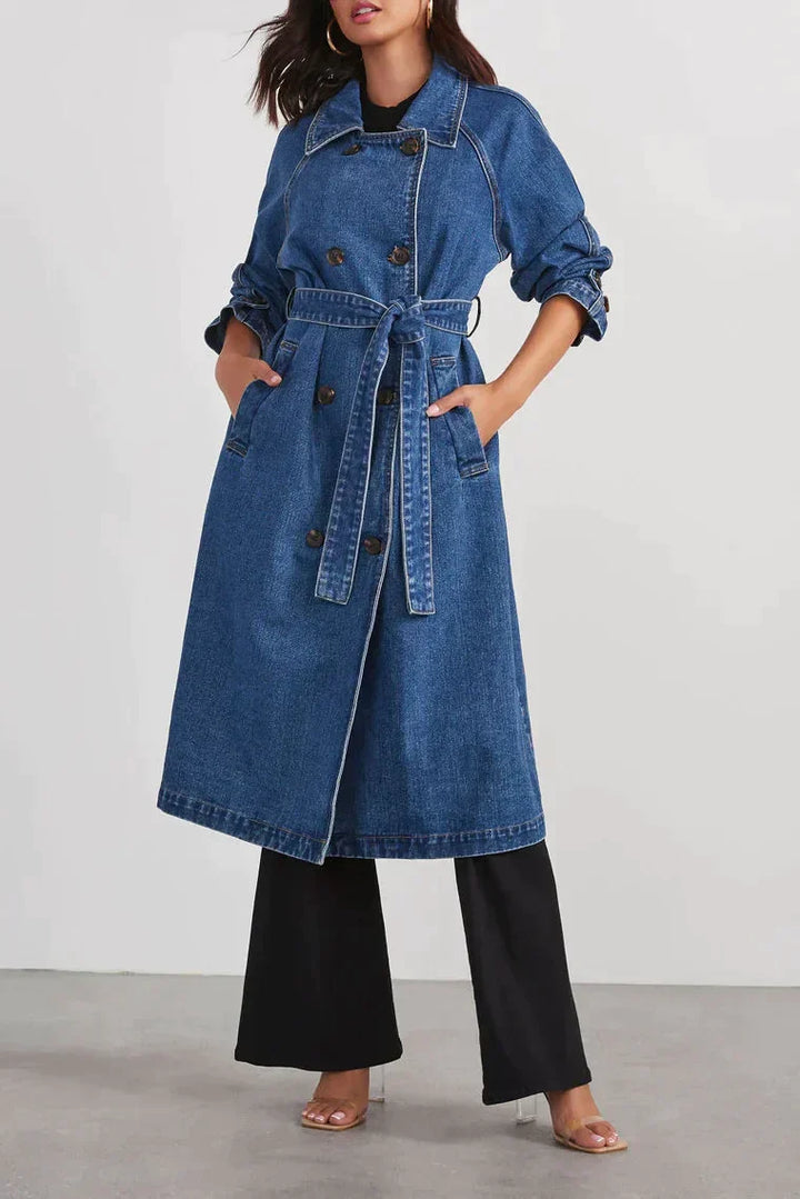 Drune | Jeansjacke Mantel