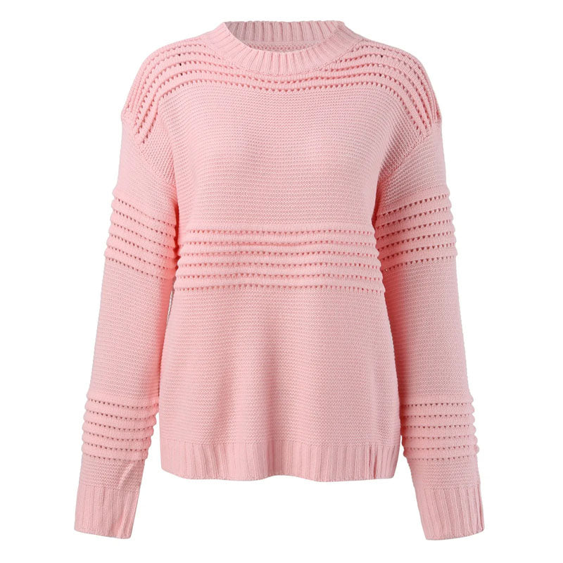 Drune | Hohlstrickpullover Mit Luftigem Muster