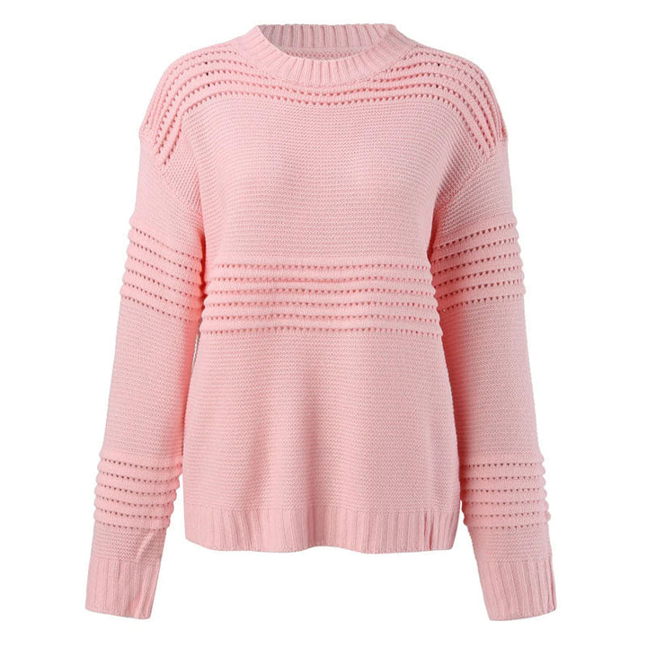 Drune | Hohlstrickpullover Mit Luftigem Muster