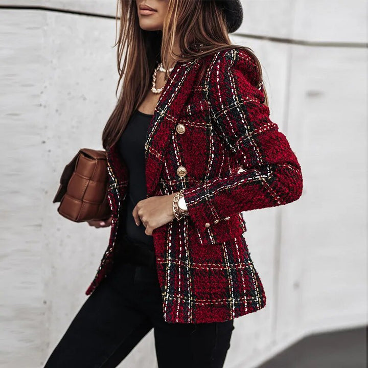 Drune | Luxuriöser Karierter Blazer
