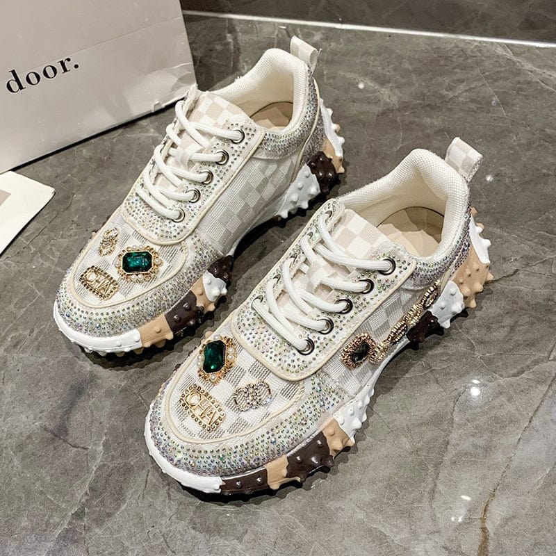 Drune | Funkelnde Diamanten Schuhe