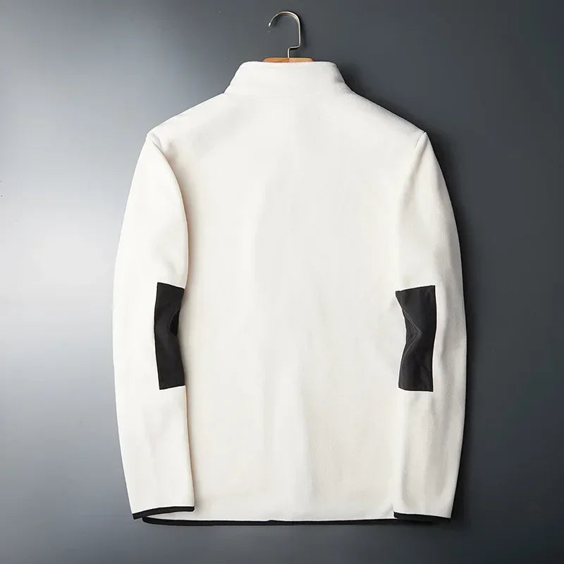 Drune | Herren-Fleecejacke mit kontrastierenden Details - Erian