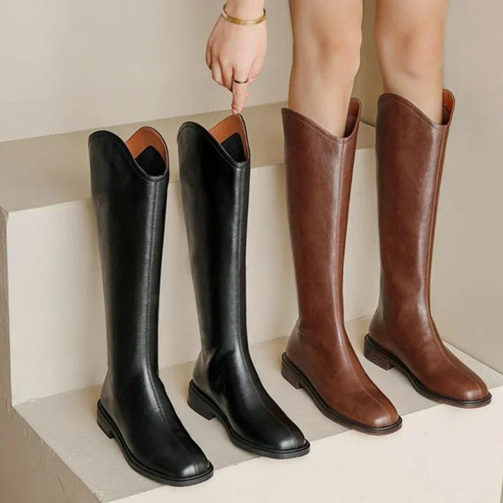 Drune | Knöchelhohe Stiefel Aus Kunstleder