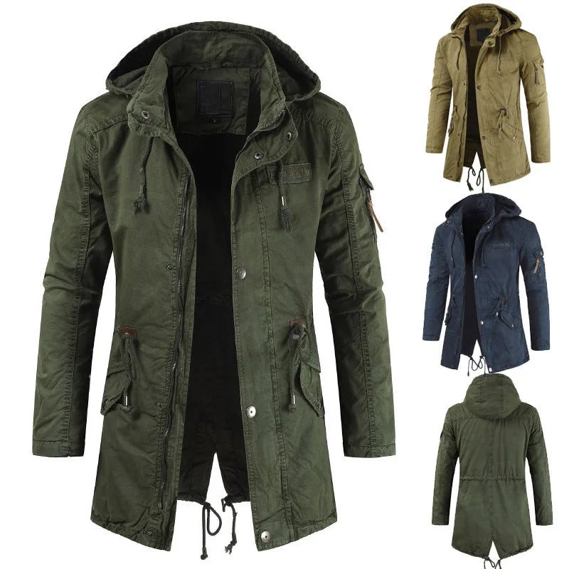 Drune | Herren-Winterjacke, mit Kapuze & isolierend